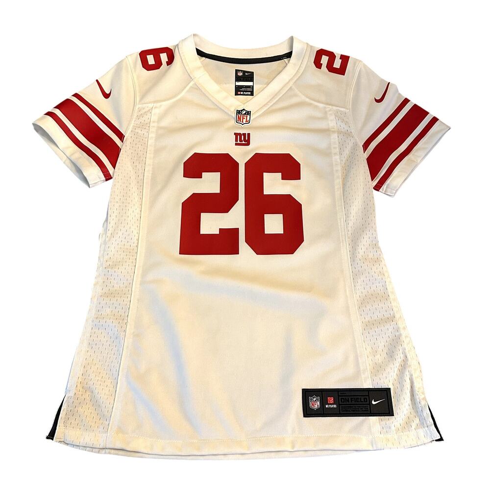 NFL Nike Barkley #26 White Jersey - Women’s Size Small 49ers Fan Gear